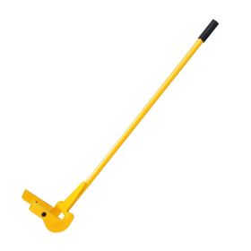 Heavy Duty Yellow Tray Crushing Tool -41 Inch Long Handle Pry Bar, Not Shipped On Weekends, Prohibited From Sale On Amazon (Color: Yellow)